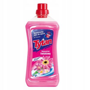 Uniwersalny płyn do mycia kwiatowy Tytan koncentrat 1 l, 5l