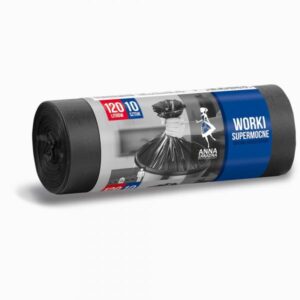 Anna Zaradna worki na śmieci LDPE 120L/10szt. Supermocne