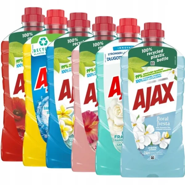 Ajax Płyn do Podłóg 1l, 5l