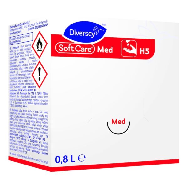 Soft Care Med H5 żel do dezynfekcji rąk na bazie propanolu 800 ml