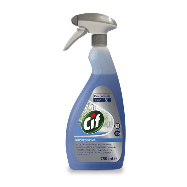 Cif Pro Formula Glass & Multi Surface Cleaner 0.75L