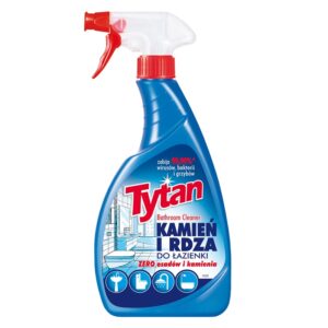Płyn do czyszczenia i dezynfekcji łazienki Tytan kamień i rdza spray 500 g
