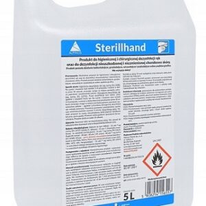 Sterillhand płyn do higienicznej i chirurgicznej dezynfekcji rąk1l,  5 L