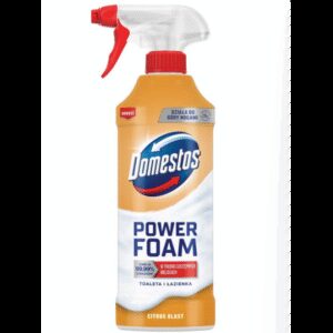 Domestos Power Foam Pianka do Czyszczenia Łazienki Citrus 435ml