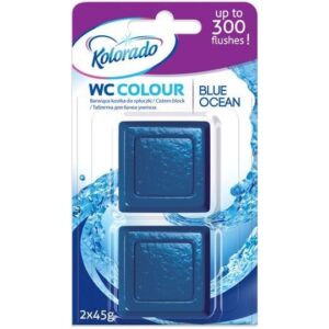 Kolorado Barwiąca Kostka do Spłuczki Blue Ocean 2x45g