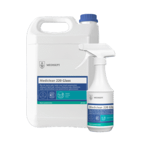 Mediclean 220 Glass 500ml, 5l