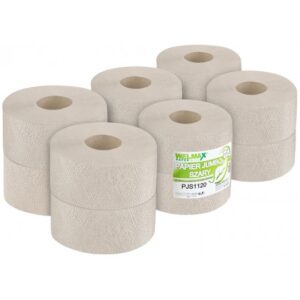 Papier toal Jumbo szary 120m Welmax