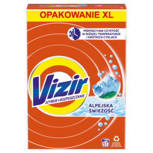 Vizir Alpejska Świeżość Proszek do prania, Vizir do koloru