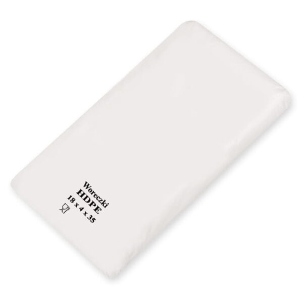 Woreczki foliowe hdpe 18 x 35 cm