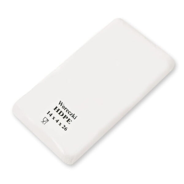 Woreczki foliowe hdpe 14 x 26 cm