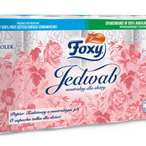 Papier toaletowy Foxy Jedwab 8,16 rolek